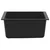 Umivaonik Crna 370 x 460 mm 80% kvarc i 20% smola
