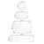 Aberto Design Organizator za fioku SET7, 12 delova, Providni