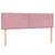 Vidaxl Box spring postelja z vzmetnico roza 160x210 cm žamet
