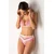 Obsessive Komplet modrčka in hlačk Bloomys Pink Lace S/M