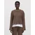 EDITED Majica Kassandra Longsleeve (Corduroy) rjava