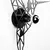 Opviq W 053 Zidna lampa, Crna