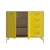 Hanah home Cipelarnik 100x82x35cm Hrast-Žuti