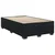 vidaXL Postelja boxspring z vzmetnico Črna 120 x 190 cm Žamet