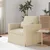 Vidaxl Kavč krema 78 x 78 x 80 cm blago
