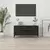 TV ormarić crni 102 x 44,5 x 50 cm od konstruiranog drva