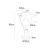 Opviq Manavgat N 607 Stona lampa, Plava
