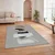 Conceptum Hypnose Tepih Shml21, Pravougaoni, 120 x 180 cm, Sivi