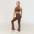 GymBeam Women‘s Fierce Seamless Pants Brown M