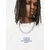 Pull&Bear Majica STWD modra/bela