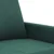 2-dijelni set sofa s jastucima tamnozeleni baršunasti
