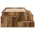 Krevet s ladicama s pohranom Staro drvo 234 x 103 x 53.5 cm