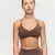 GymBeam Fierce Sports Bra Cappuccino