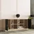 Hanah Home Komoda 139x61,8x46,3cm Hrast-Crna