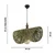 OPVIQ Luster Taco W Green Brown