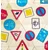 Hess Puzzle Mozaik prometnih znakov 24 kosov