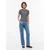 Tommy Jeans Majica ESSENTIAL  temno modra / češnjevo rdeča / bela