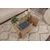 Hanah Home Klub sto Vetrino, 105x65x40cm, Braon