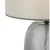 Stona lampa JENIFER 1xE27/40W/230V siva/dimljena