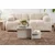 Hanah Home Klub sto Harmony, 80x40x40cm, Sivi