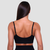 GymBeam Triangle Bralette Black
