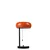 Opviq Stona lampa Smith, Narandžasto-crna