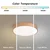 Brilagi - LED prigušiva stropna lampa POOL LED/48W/230V O 40 cm bronzana + daljinski upravljač