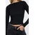 Trendyol Milla Ženska bluza Twoaw25Bz00271, Crna