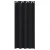 Zavjese za blackout s prstenovima 2 pcs Crna 245 x 140 cm