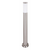 Globo 31588 - Spoljašnja lampa BOSTON 1xE27/23W/230V IP44 80 cm sjajni hrom