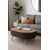 Hanah Home Luno klub sto 90 × 45 × 60 cm, antracit