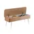 HANAH HOME Trpezarijski set Vina 0900 4 WhiteStone