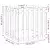 Vrtna sadilica s izgledom ograde crna 60x60x60 cm od borovine
