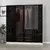 Hanah home Ormar Kale 180x190x52cm Belo-Crni