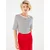 Mexx Ženska majica NL2186023W, Belo-Crna