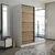 Hanah home Ormar Kale 180x210x52cm Belo-Bež