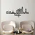 Wallity Zidna dekoracija Philadelphia, 120 x 57 x 1,5 cm, Crna