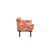 Atelier del Sofa Dvosed na razvlačenje Nitta 155x85x73cm Šareni