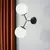 Opviq Damar 6342 Zidna lampa, Crna
