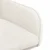 Trpezarijske stolice 2 pcs Bouclé Krem 59 x 57 x 85 cm