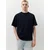 Pull&Bear Majica  črna / bela