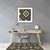 Decormat Podloga za stol Retro pattern 120x90 cm 2 cm