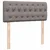 Vidaxl Box spring postelja z vzmetnico taupe 120x200 cm blago