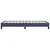 shumee vidaXL Posteljni okvir brez vzmetnice moder 90x190 cm blago