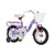 Bicikl Kids Visitor Unicorn 12 8 V-Brake Kontra 95-115cm (12) Ljubičasti