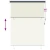 Rolo zavjesa Krem 200 x 250 cm Tkanina i aluminij