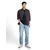 TOM TAILOR Majica  svetlo modra / temno modra