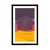 Plakat s paspartujem edinstven vzorec - 30x45 white