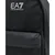 EA7 Emporio Armani Nahrbtnik  črna / bela