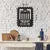 Wallity Zidna dekoracija Berlin Stamp, Crna
